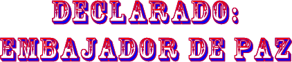 Embajador De Paz